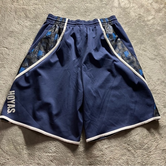 Jordan Hoyas Georgetown Blue Basketball Shorts Size Medium - Picture 9 of 9